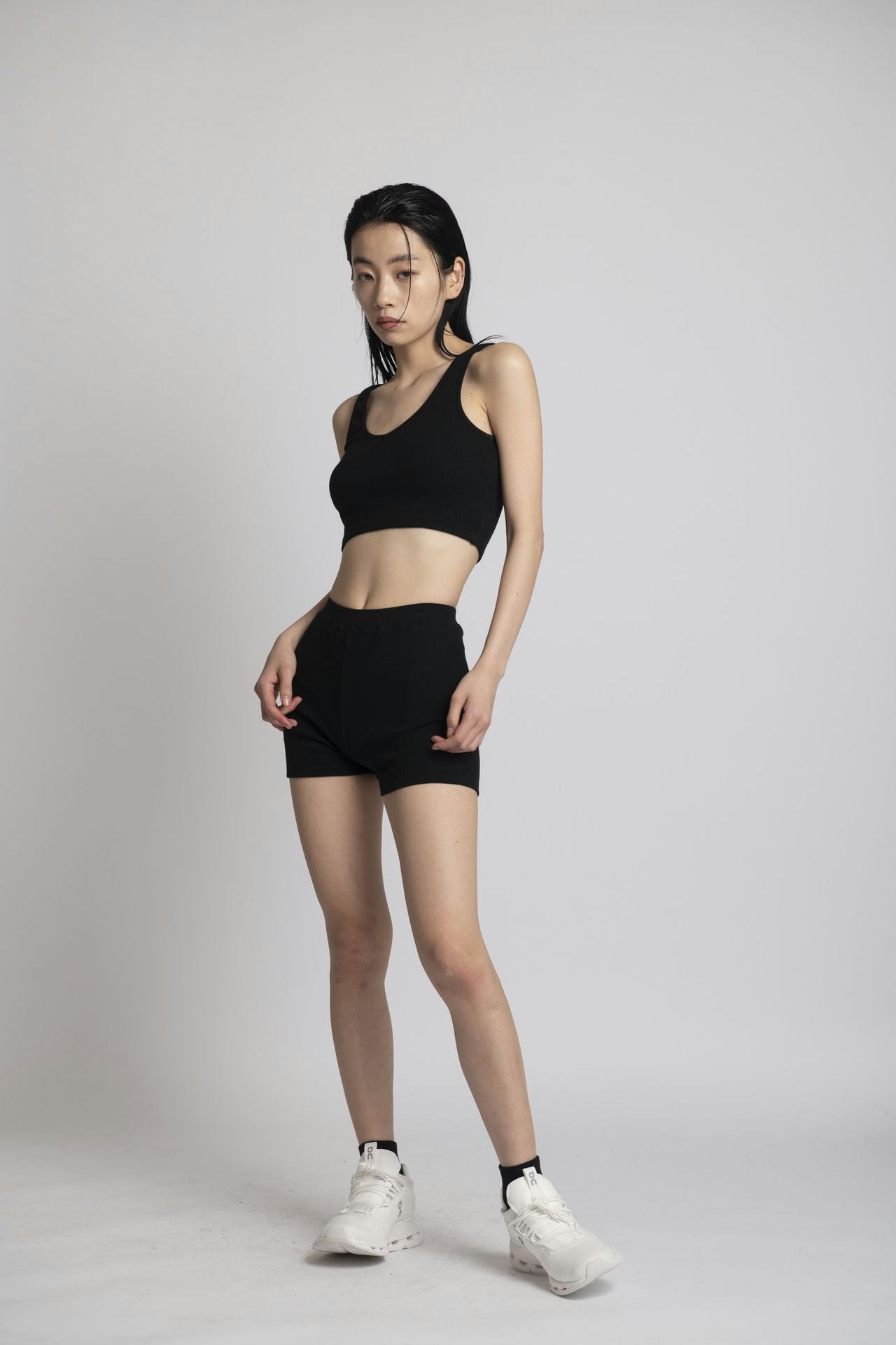 Neo Fitted Micro Shorts Black