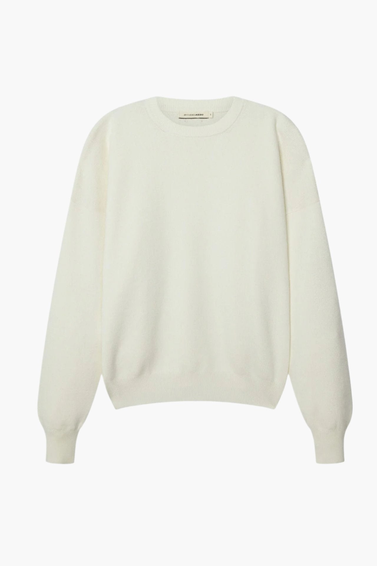 Unisex Organic Cotton Oversized Knit White