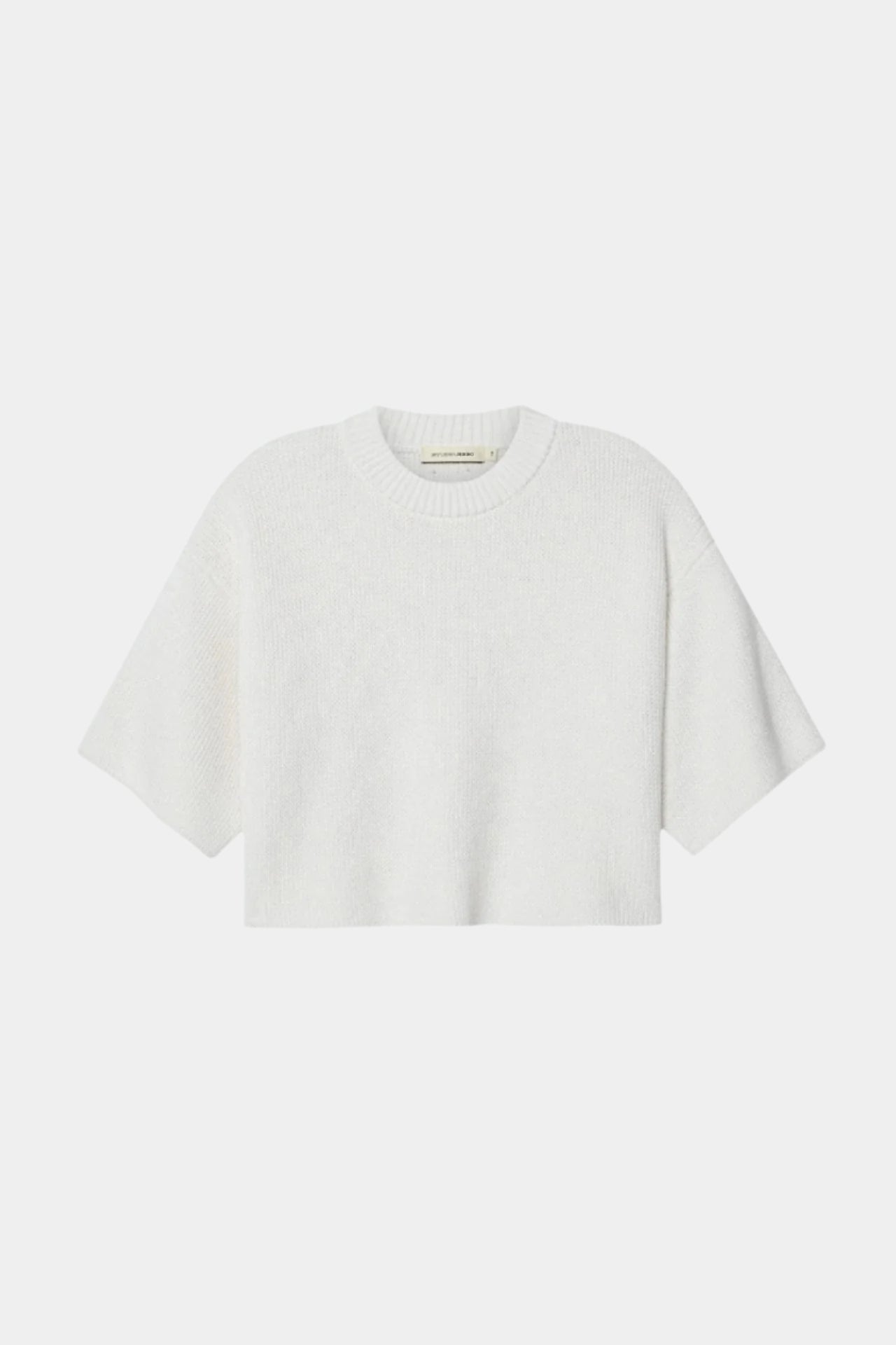 Organic Cotton Boxed Knit White