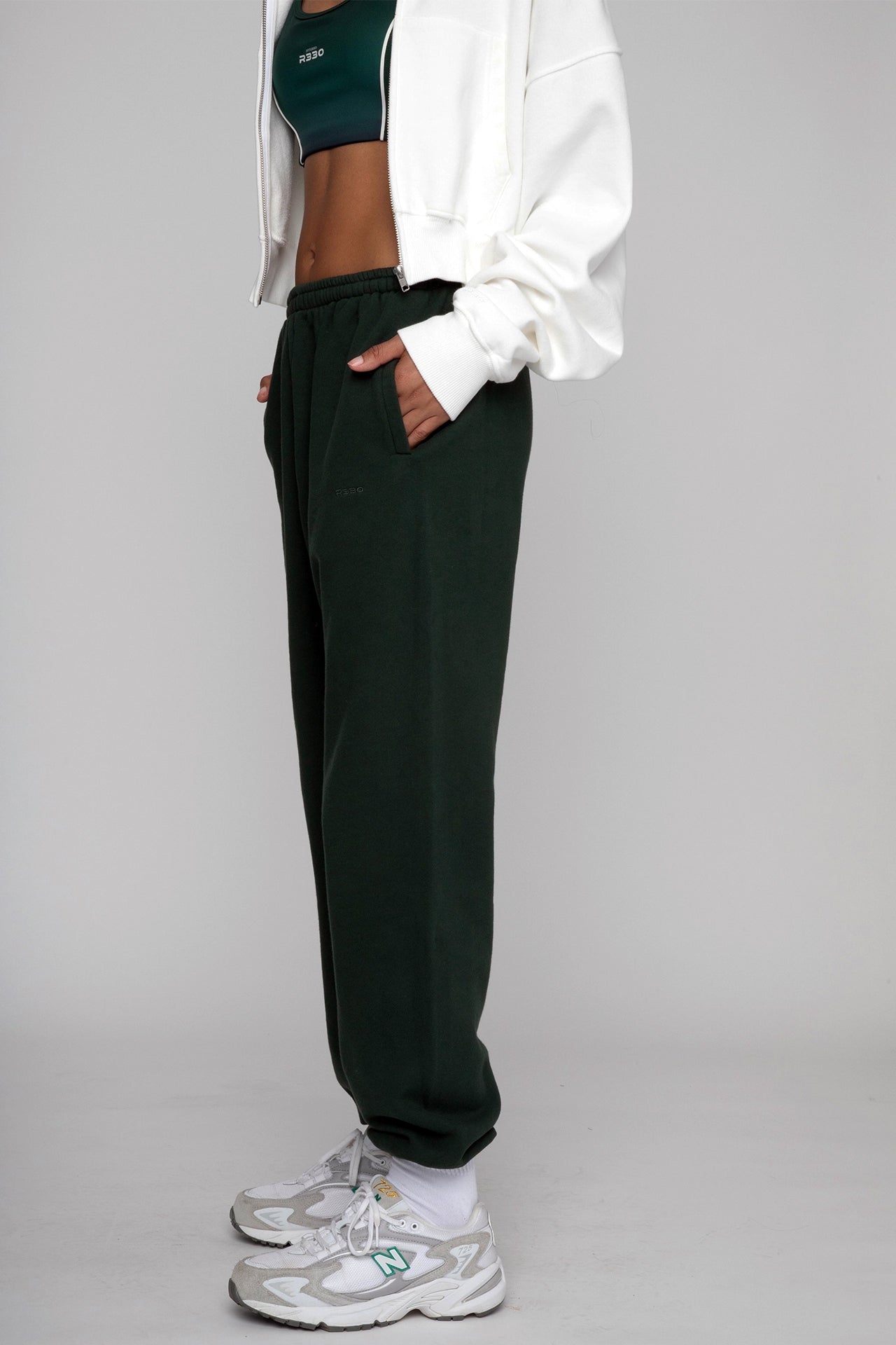 Women's Sweat Joggers Green