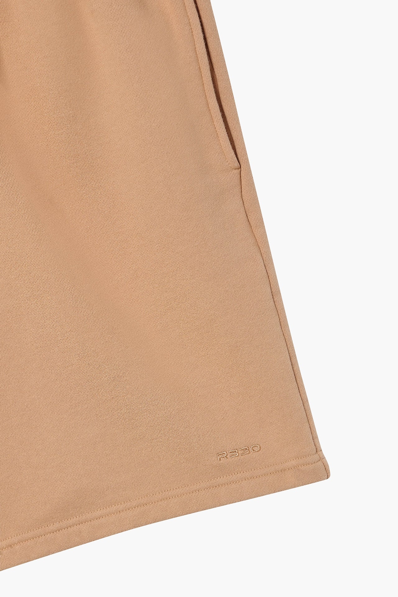 Unisex Sweat Shorts Light Brown