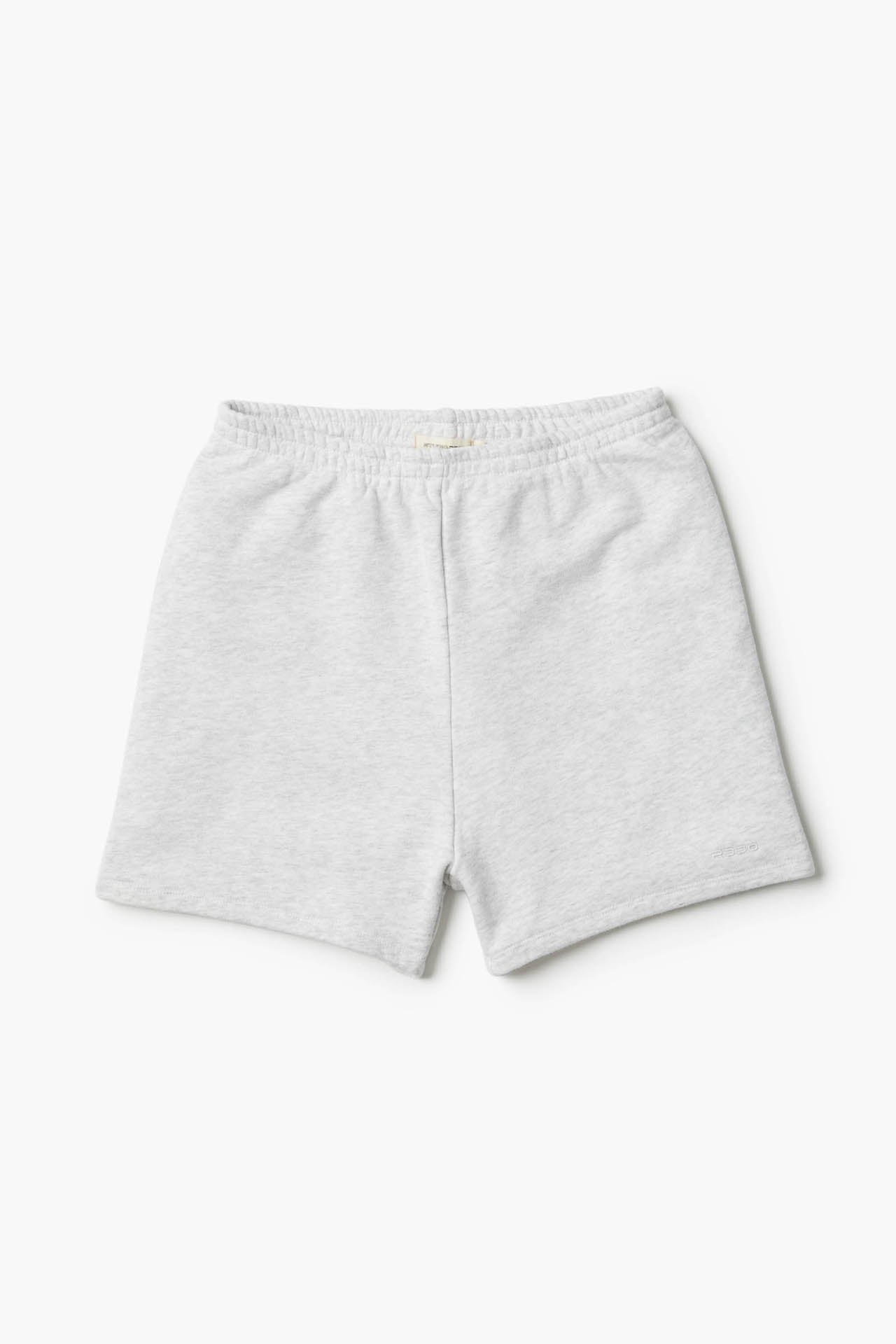 Women's Fitted Sweat Shorts Grey