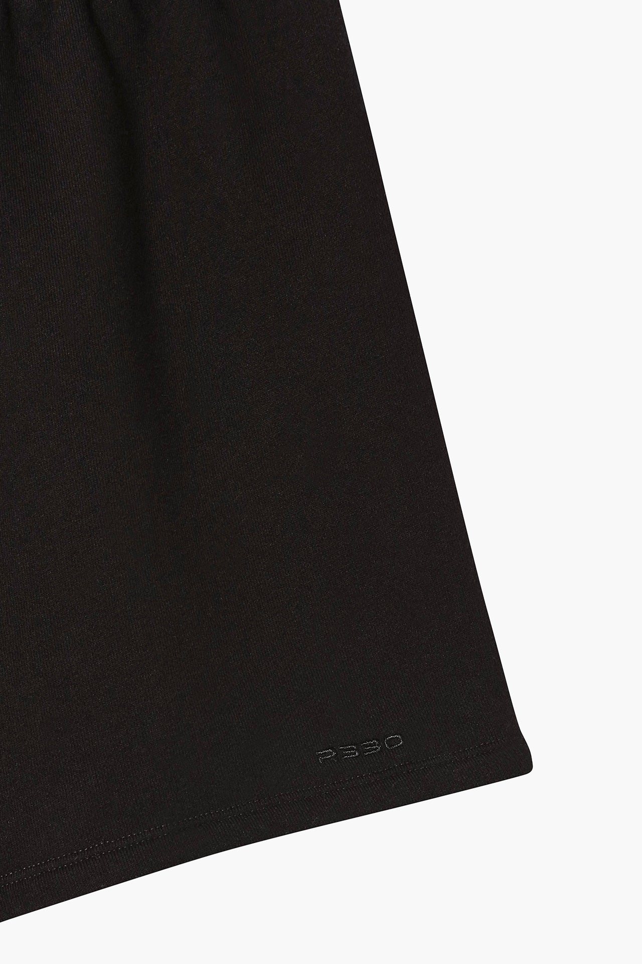 Women's Fitted Sweat Shorts Black