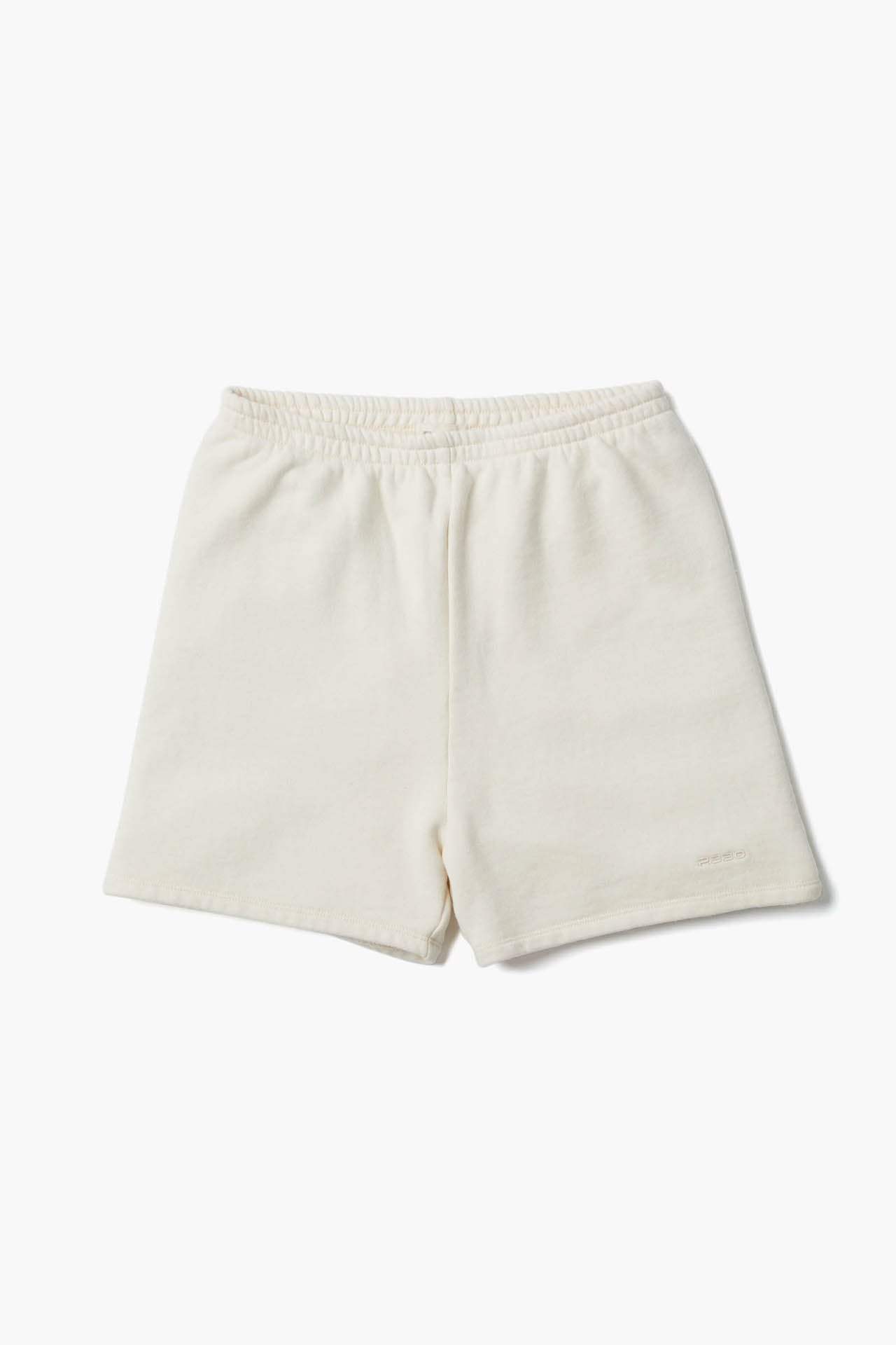 Women's Fitted Sweat Shorts Ecru