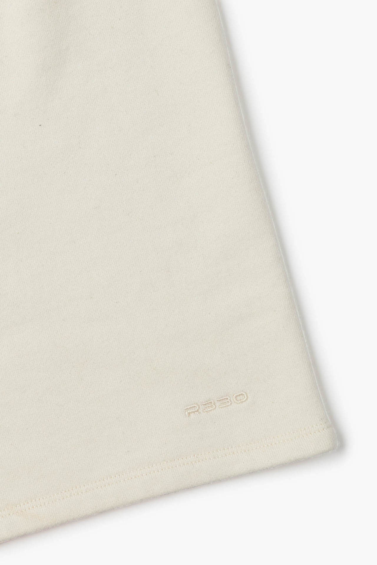 Women's Fitted Sweat Shorts Ecru