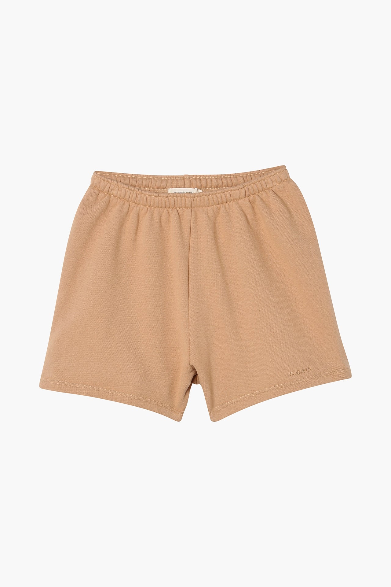 Women's Fitted Sweat Shorts Light Brown