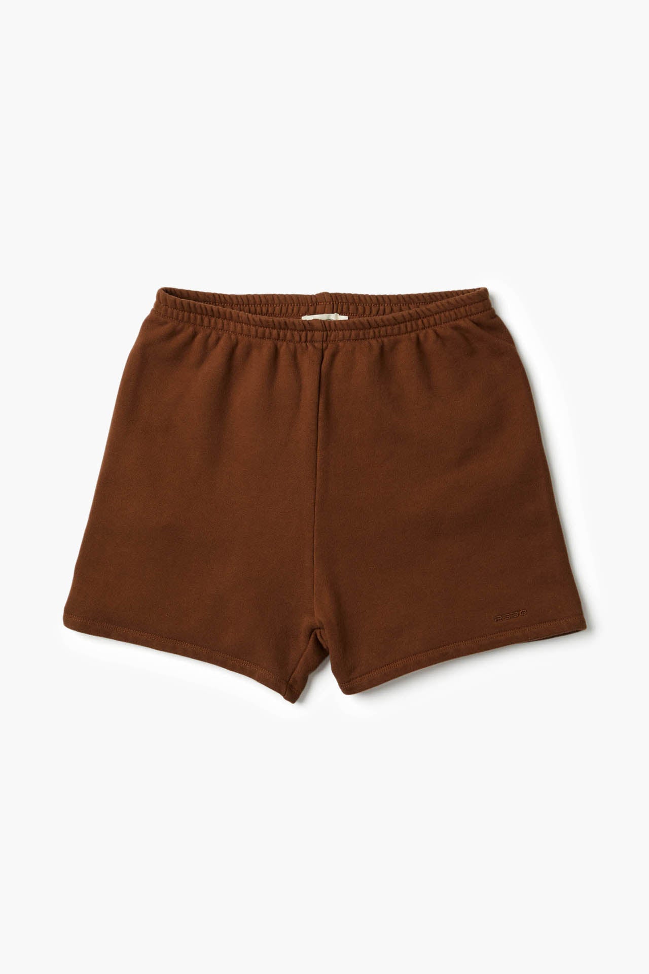 Women's Fitted Sweat Shorts Brown