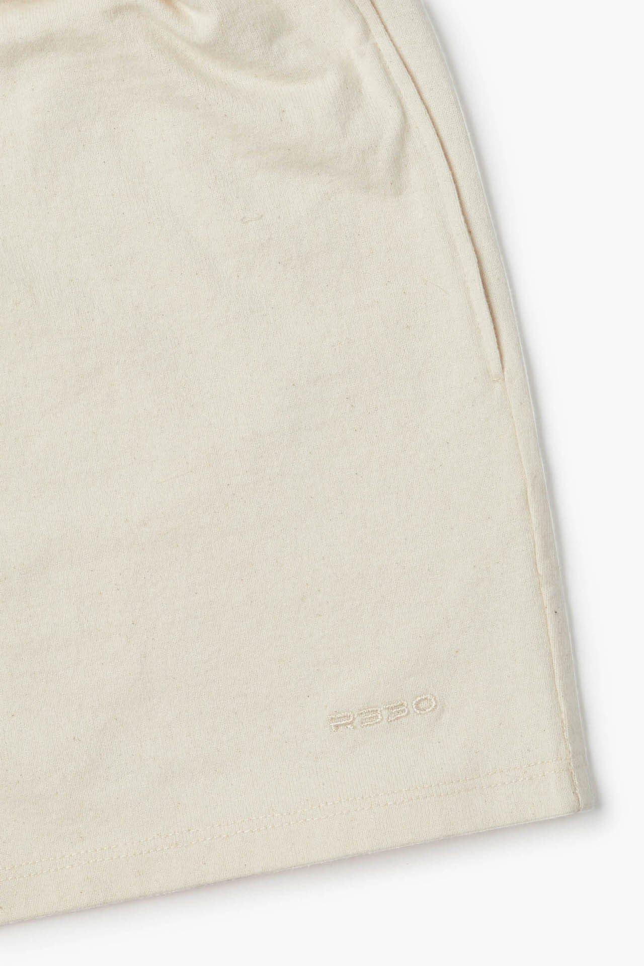 Unisex Heavy weight Cotton Shorts Ecru