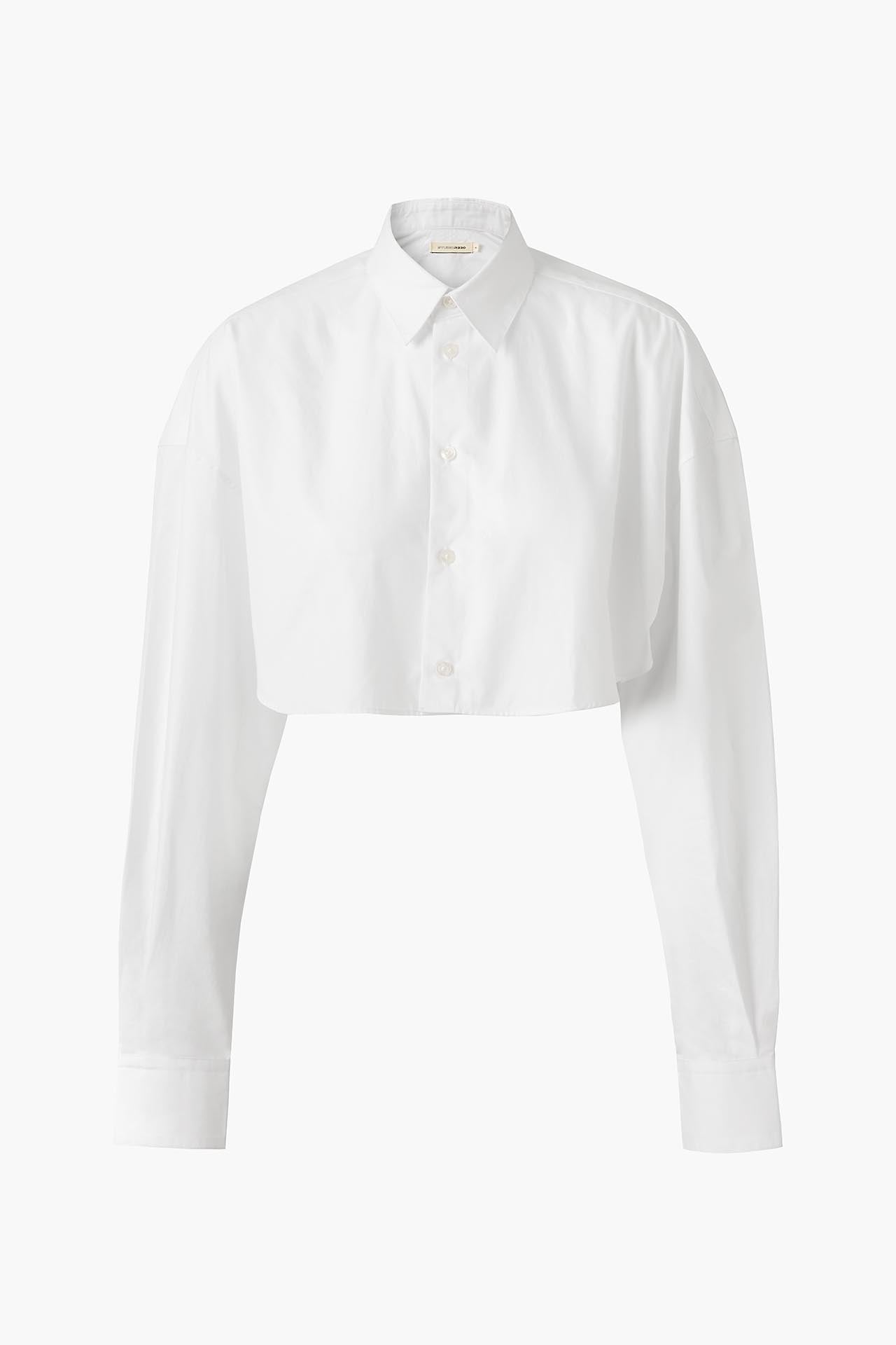 Cropped Shirt White