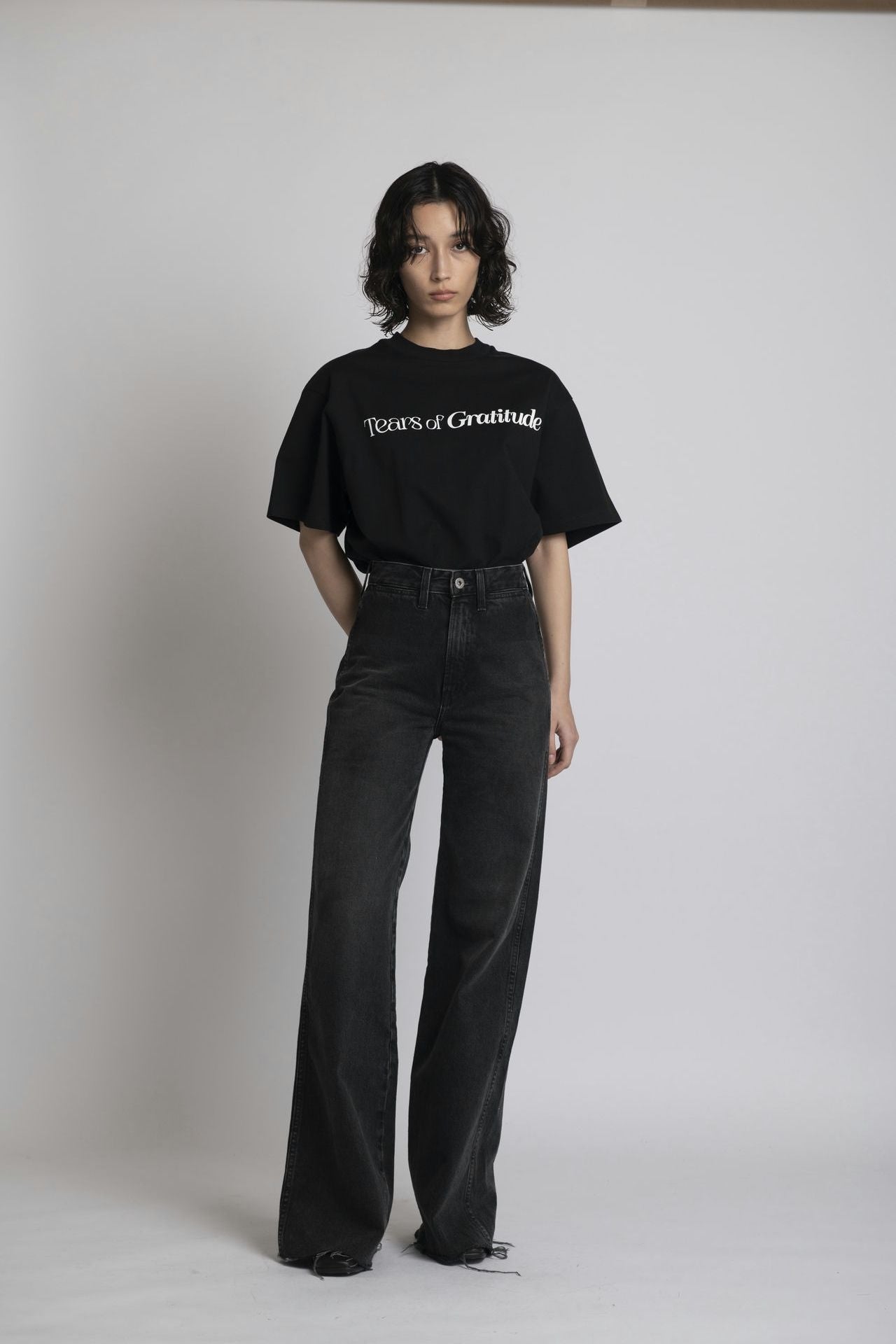 Tears Of Gratitude Boxed Tee Black