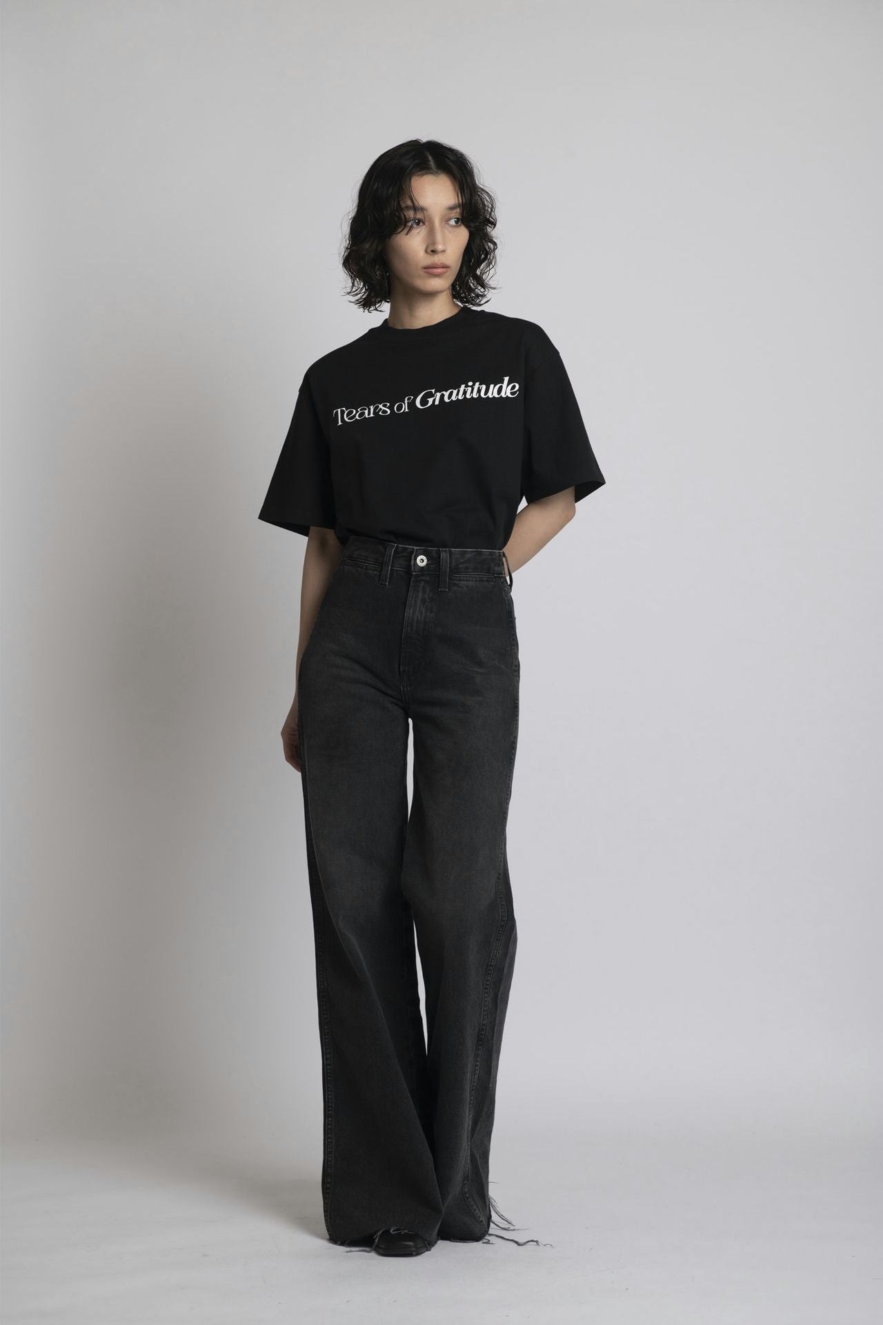 Tears Of Gratitude Boxed Tee Black