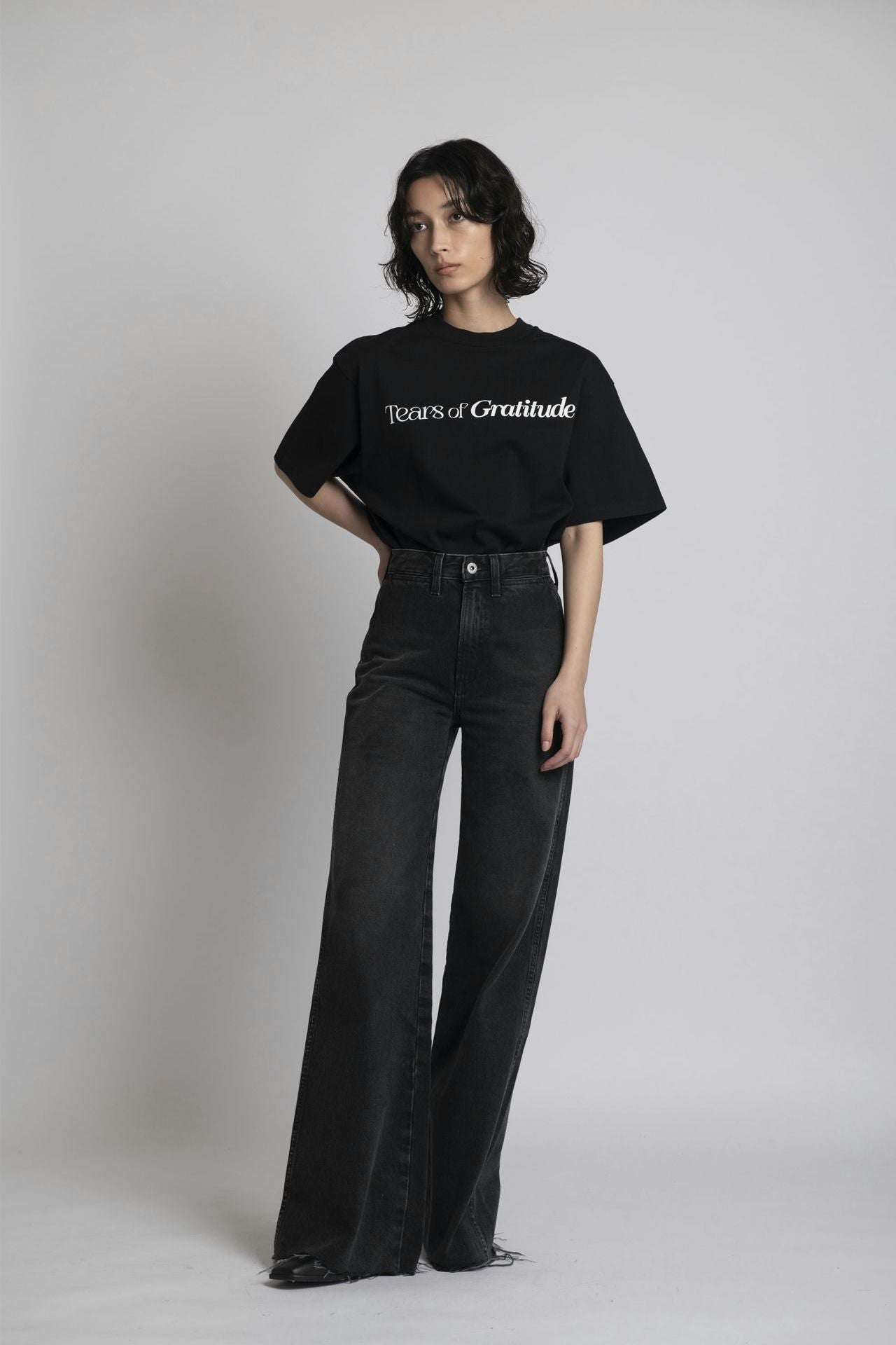 Tears Of Gratitude Boxed Tee Black