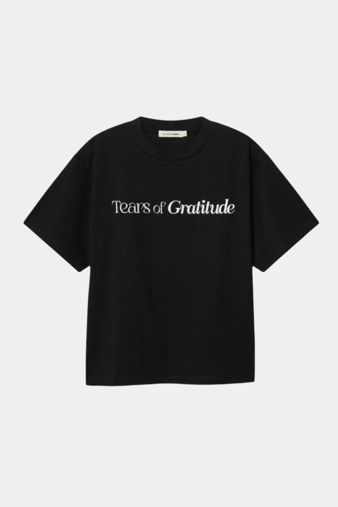 Tears Of Gratitude Boxed Tee Black