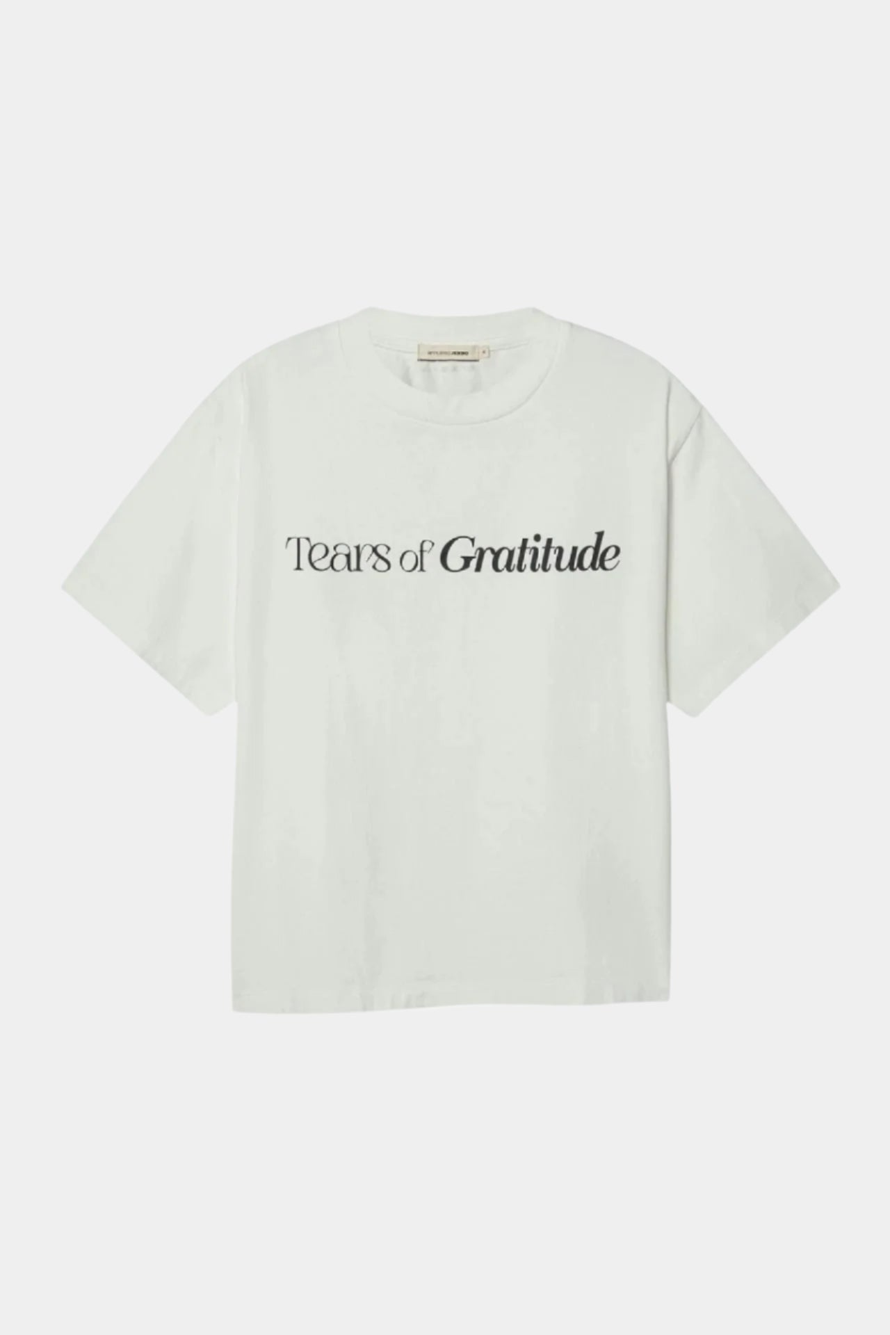 Tears Of Gratitude Boxed Tee White