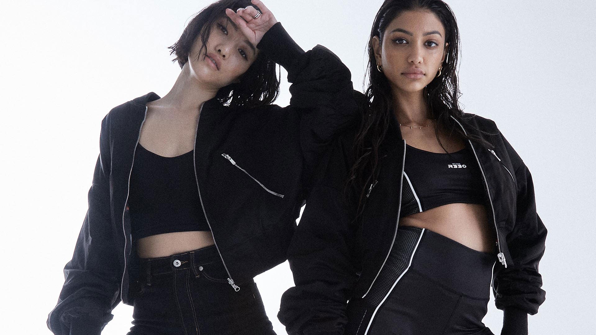 HERB RITTS REVERSIBLE SHORT BOMBER JACKET