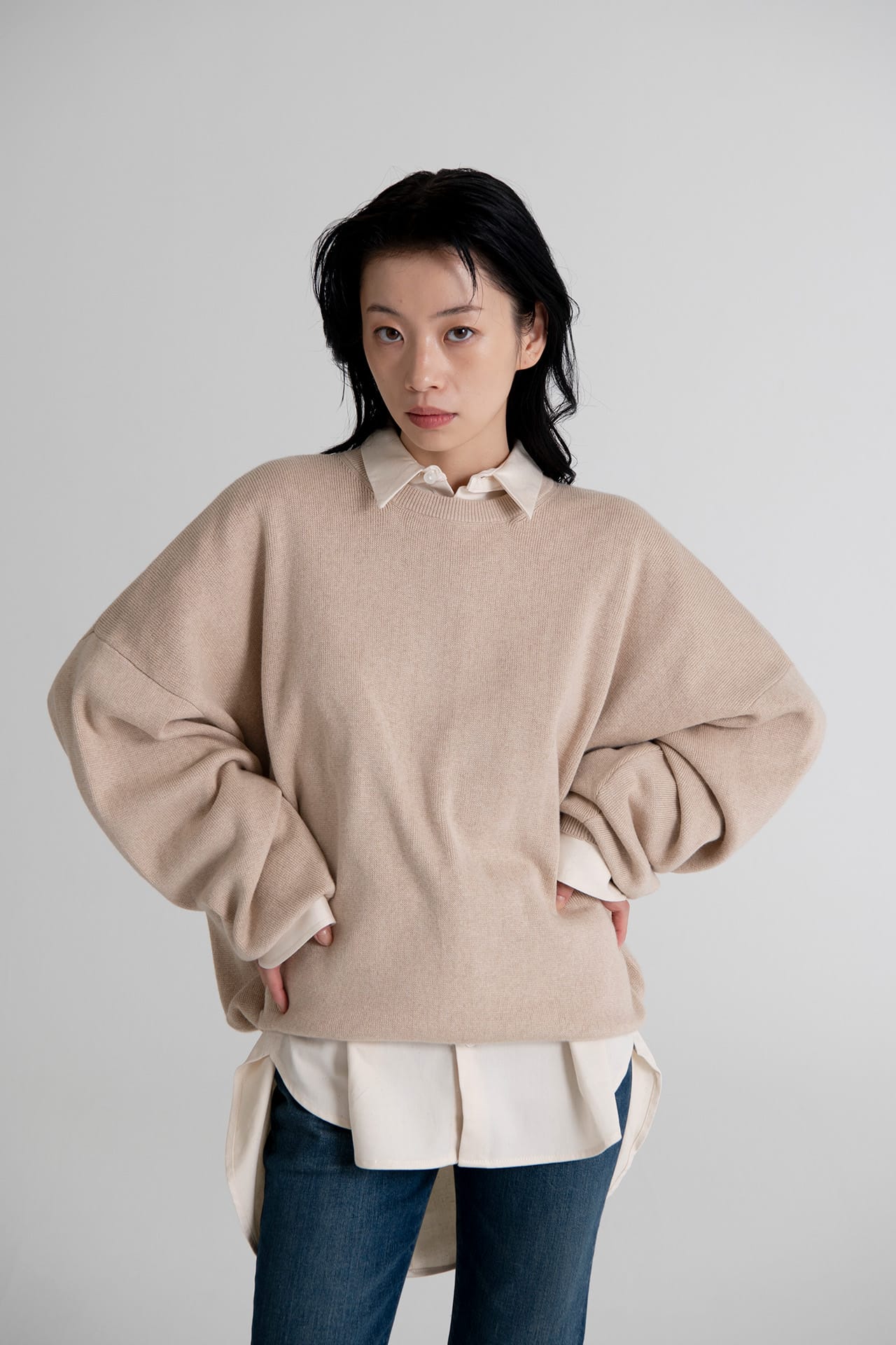 Unisex Organic Cotton Oversized Knit