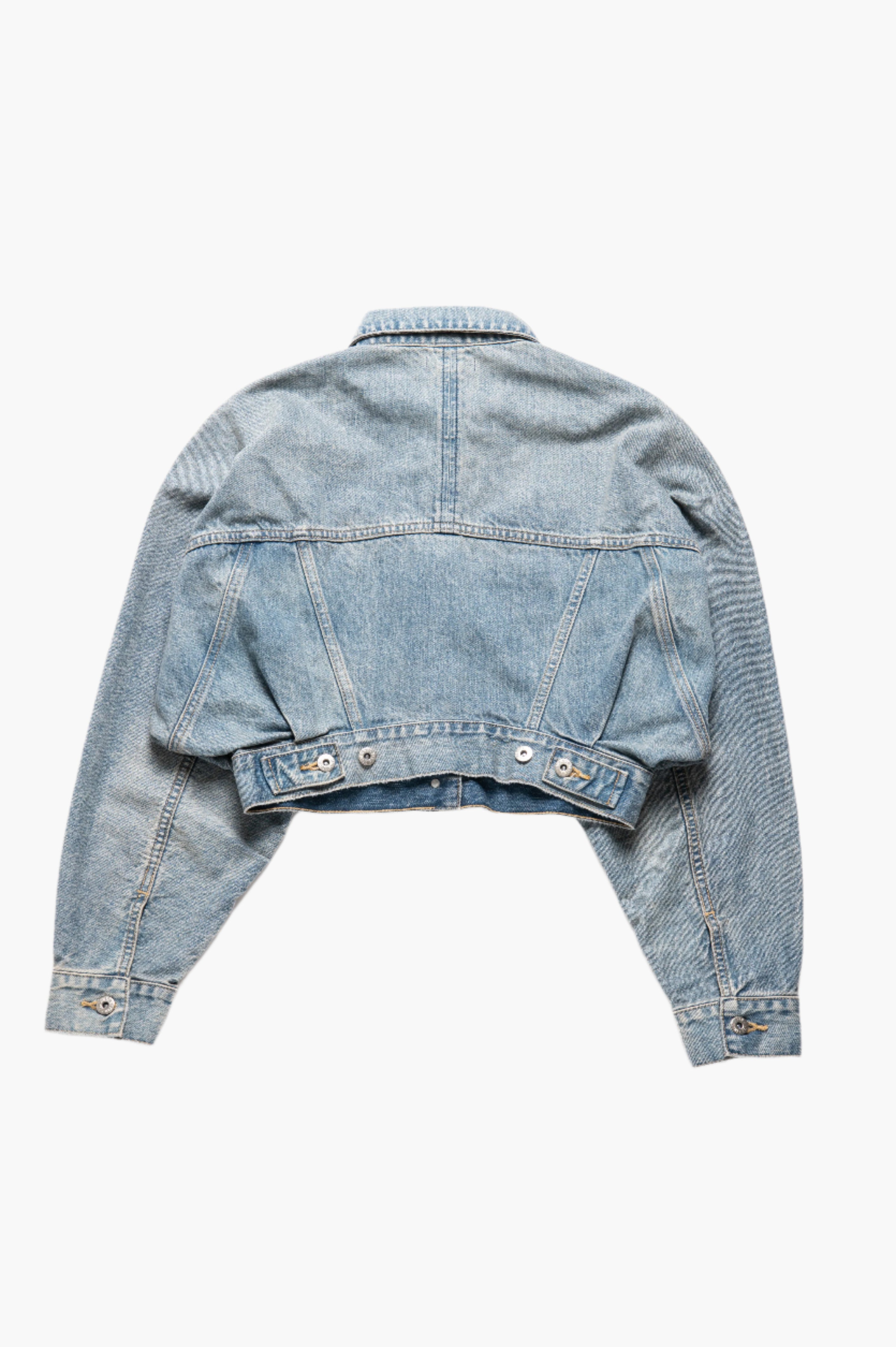 Dolman Sleeve Denim Jacket