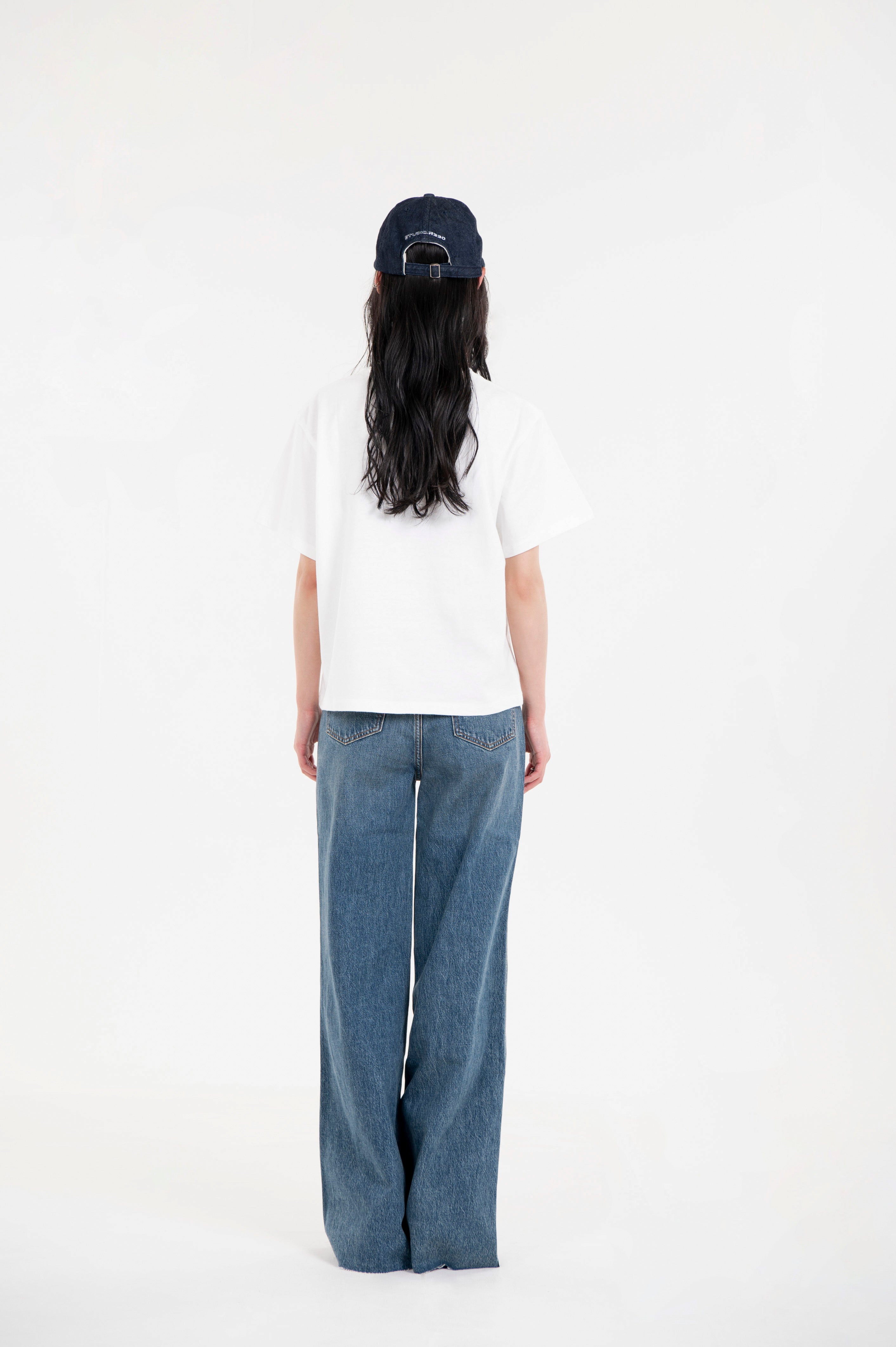 TSURIAMI JERSEY BOX TEE WHITE