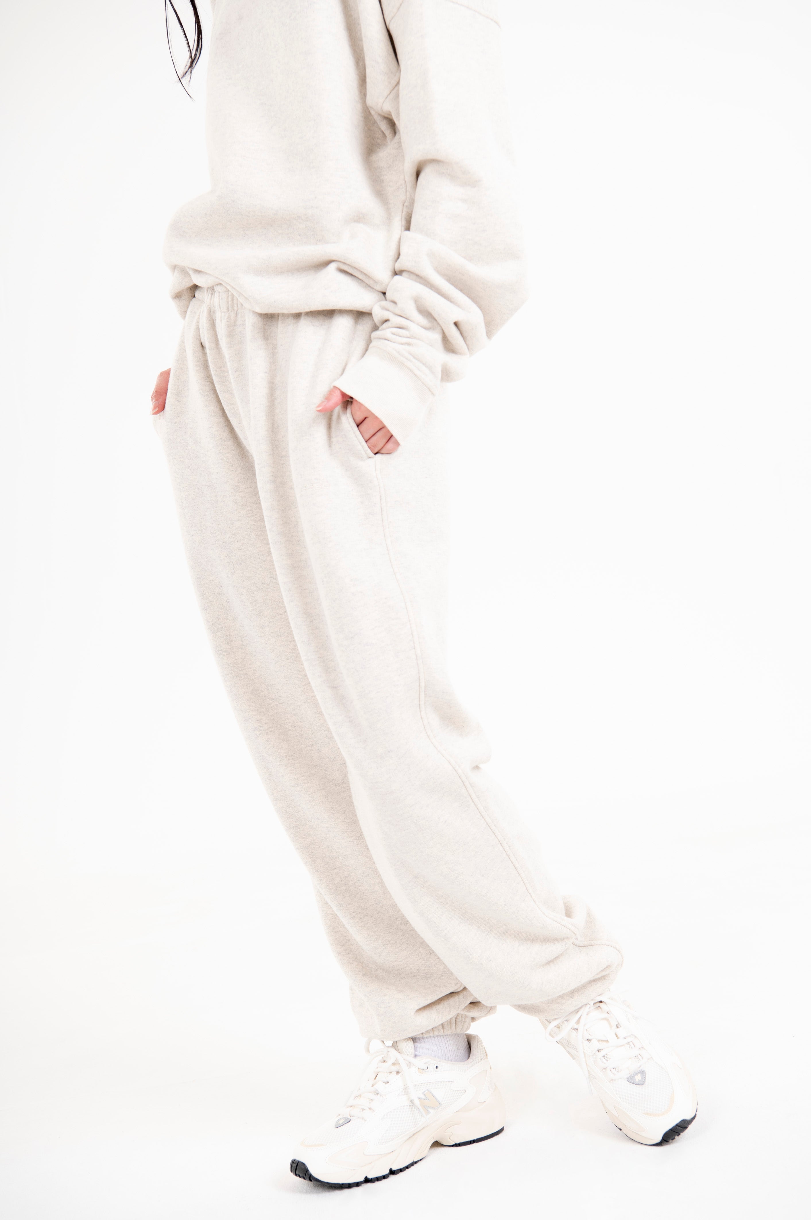TSURIAMI UNISEX JOGGERS OATMEAL