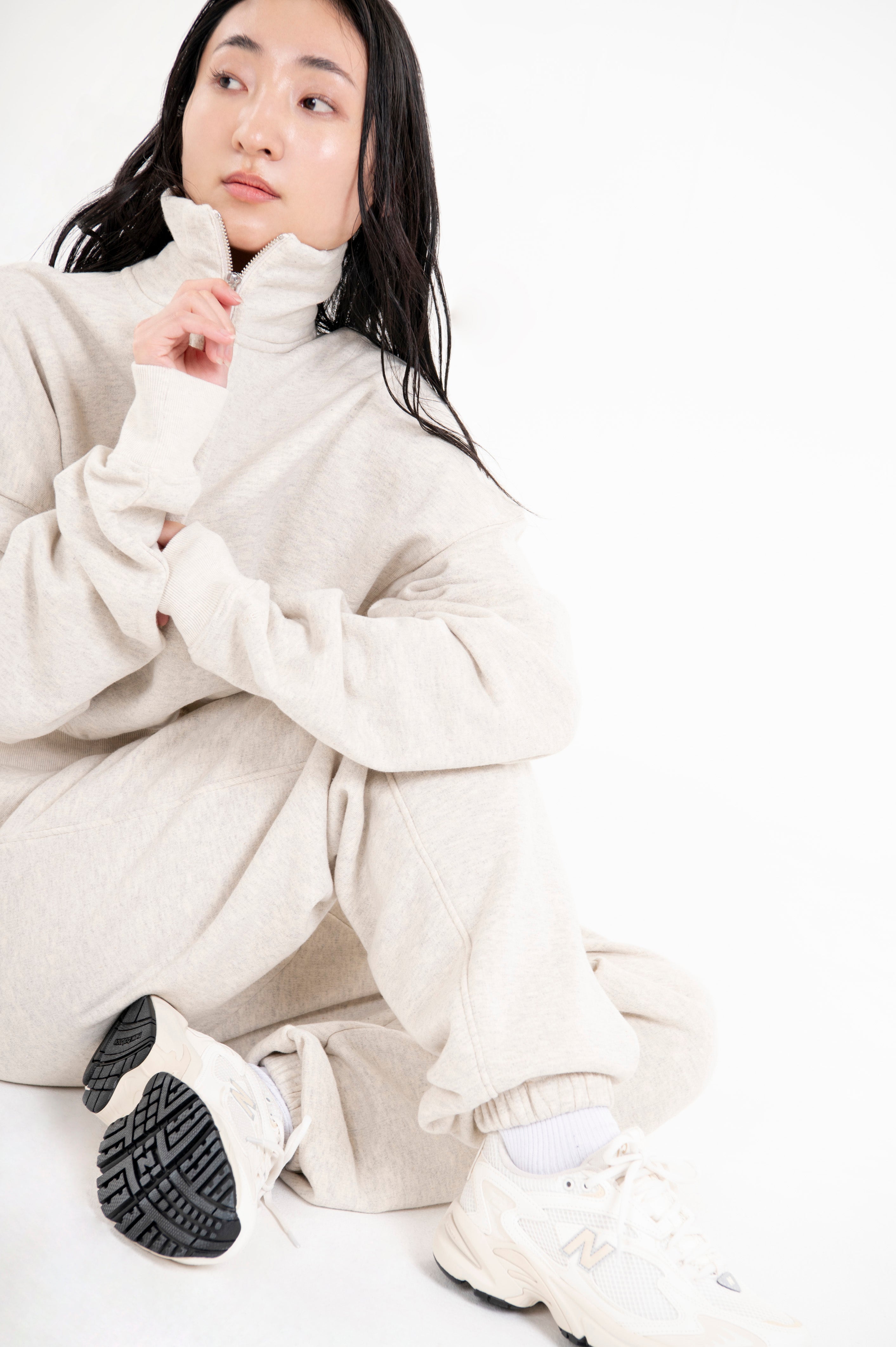 TSURIAMI UNISEX JOGGERS OATMEAL