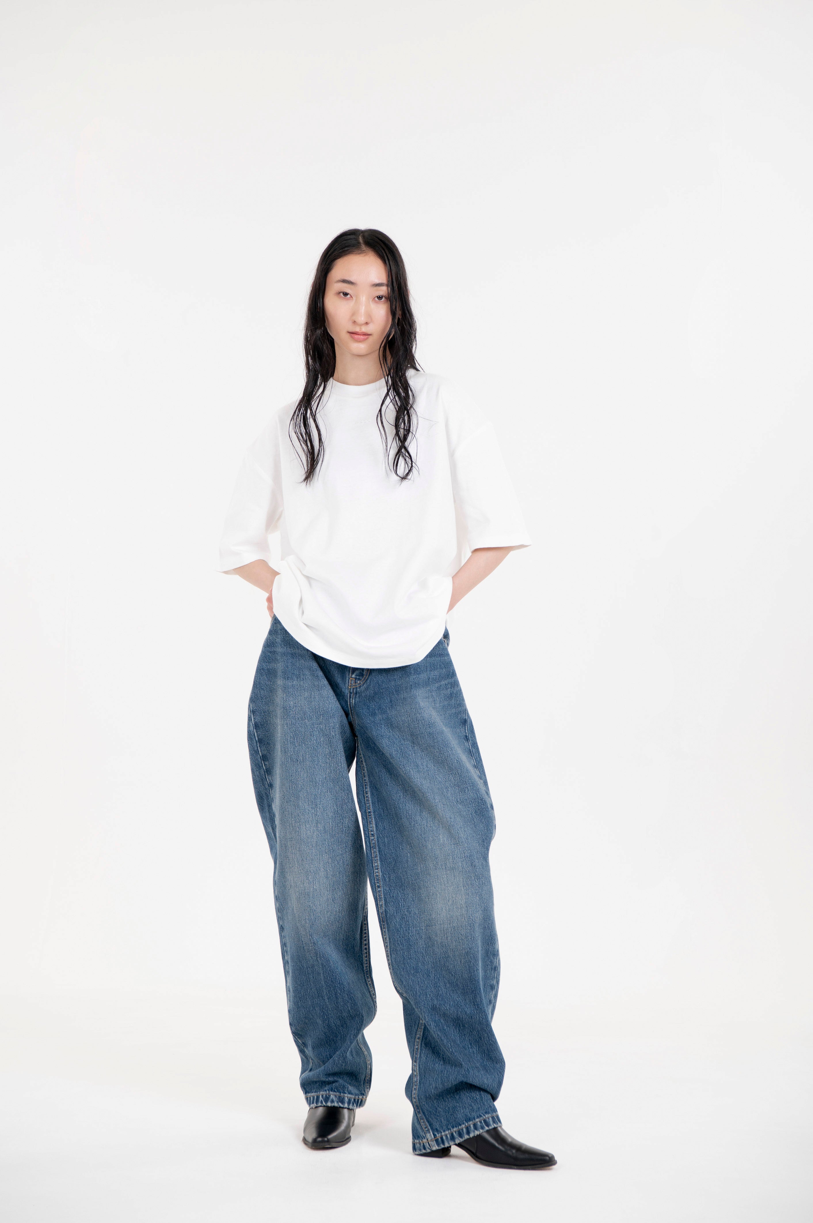 TSURIAMI UNISEX OVERSIZED TEE WHITE
