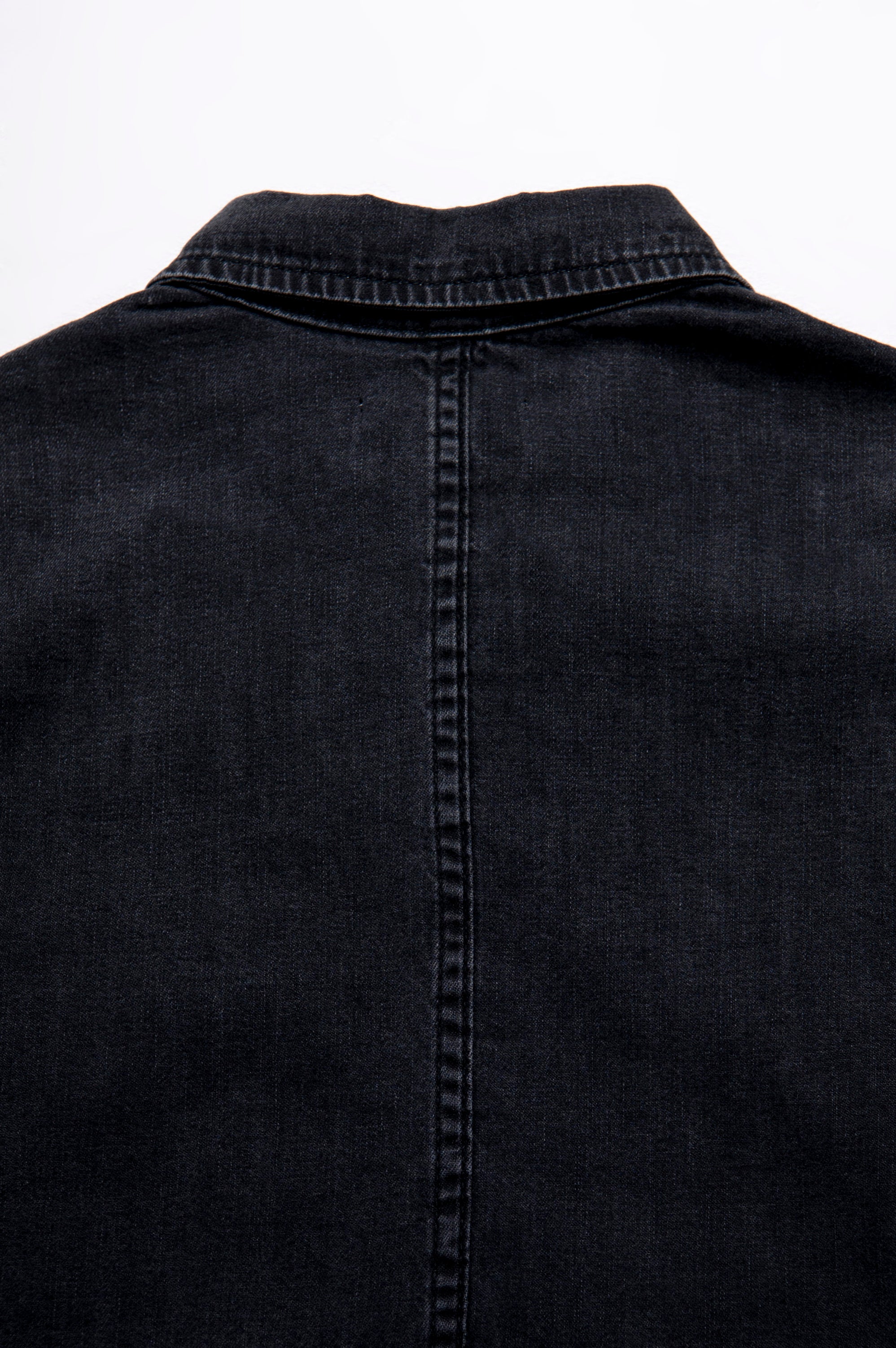 Light Weight Denim Shirt Black