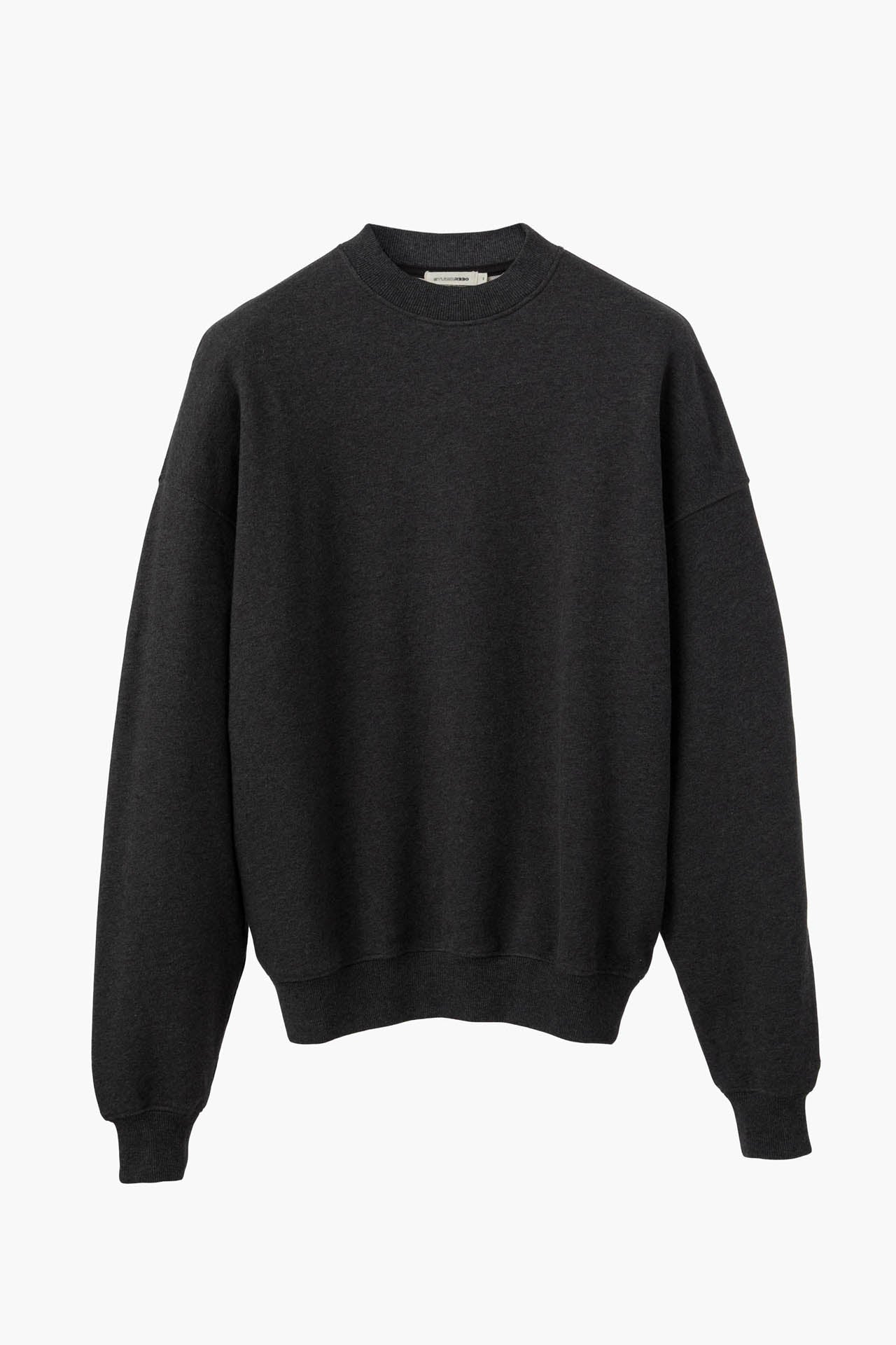 Unisex Mock Neck Crew Sweat