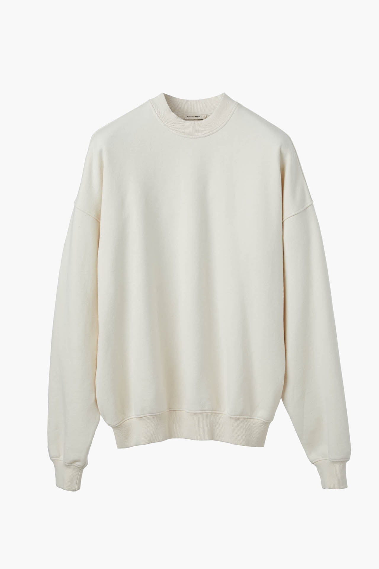 Unisex Mock Neck Crew Sweat