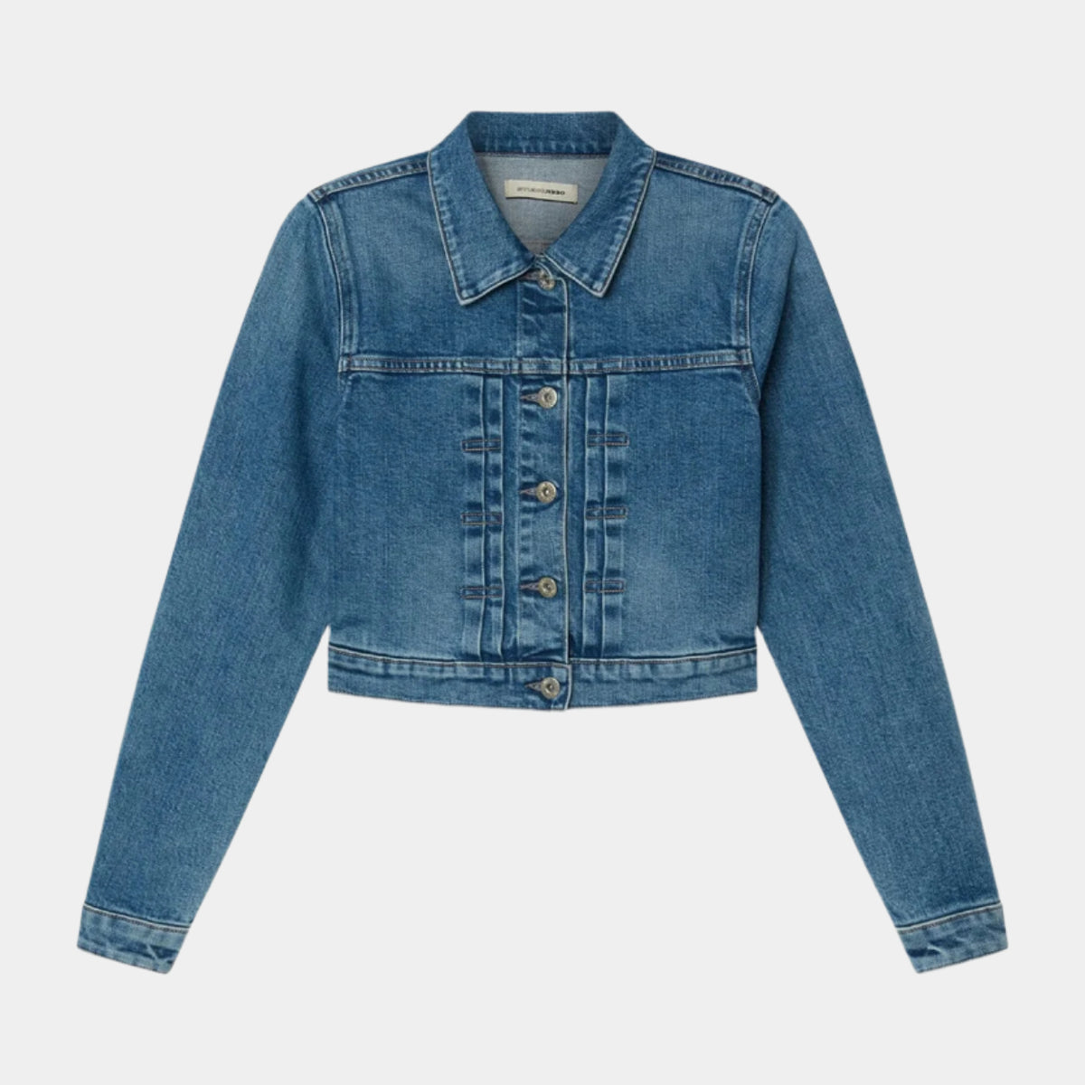 Fitted Denim Jacket - Made In USA Model