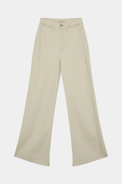 Rigid Wide Leg Ecru - Made In USA Model
