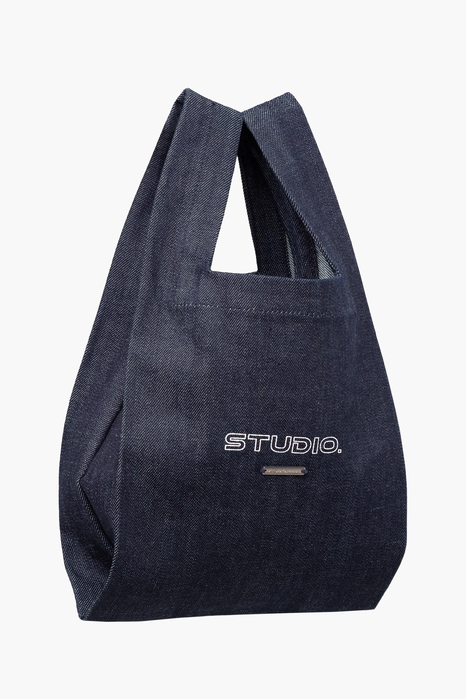 DENIM MARCHE BAG SMALL – STUDIO R330