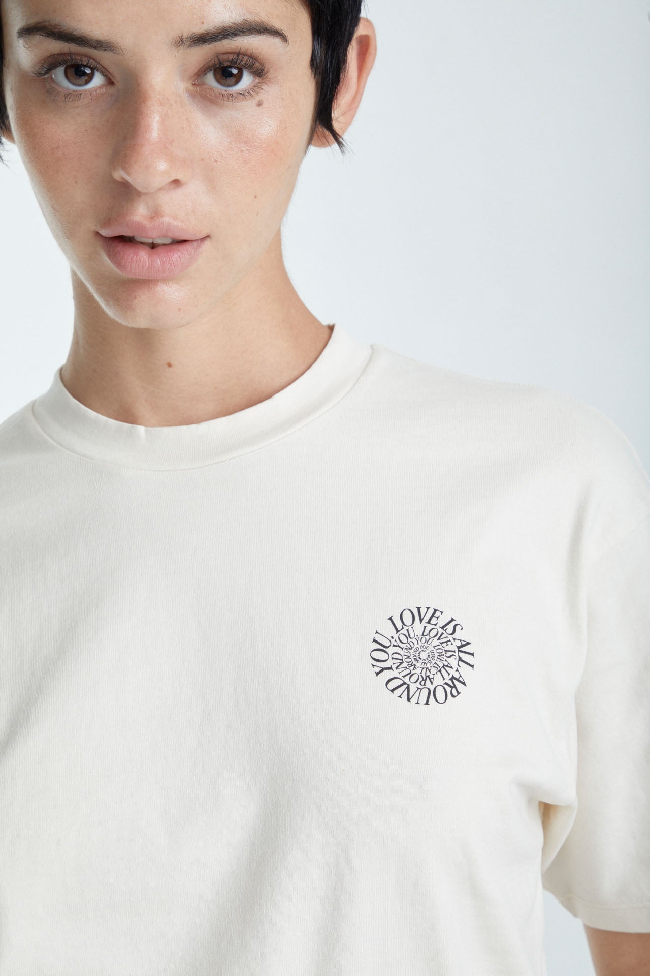 Unisex "Love is all around you" Graphic Tee