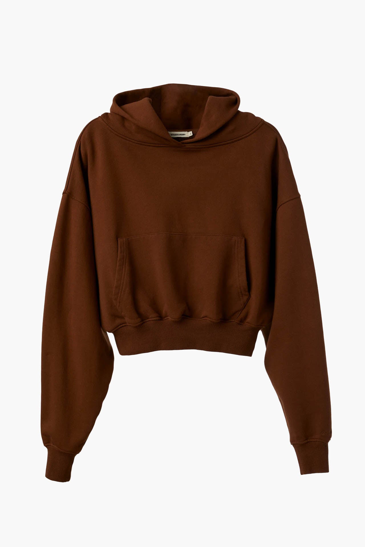 Cropped Pullover Hoodie