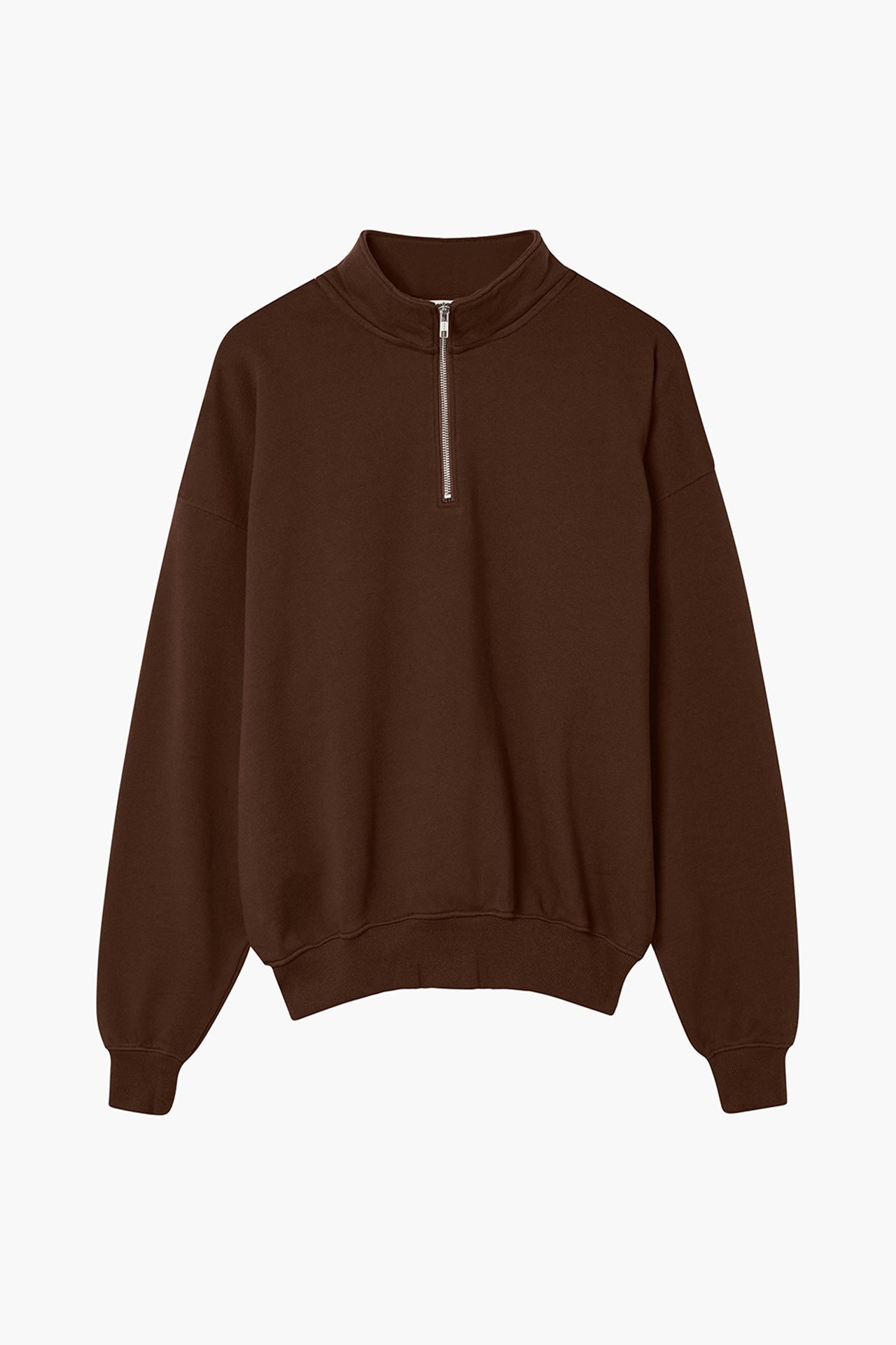 Unisex Oversized Half Zip Sweat