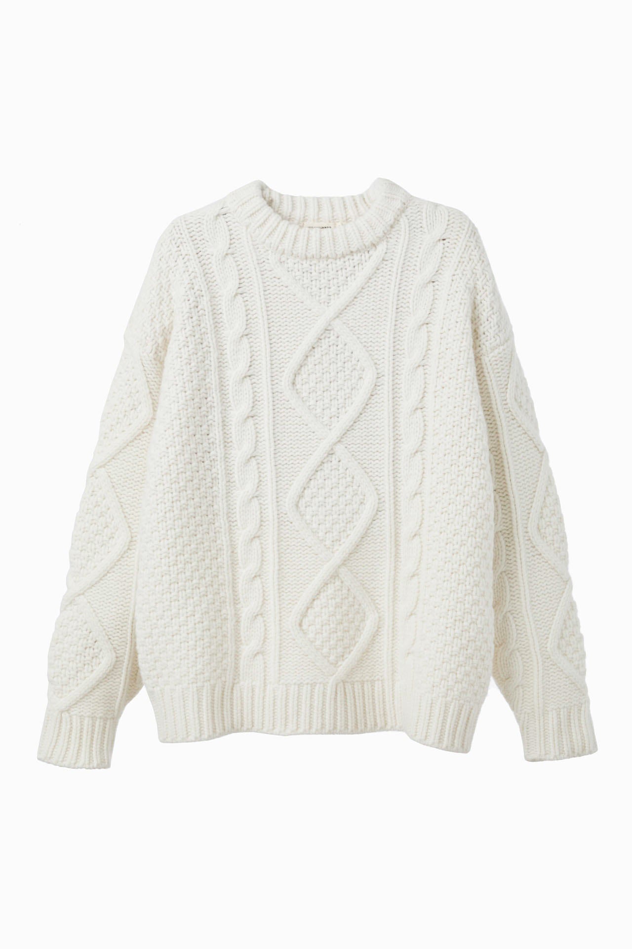 Unisex Cable Knit Sweater – STUDIO R330