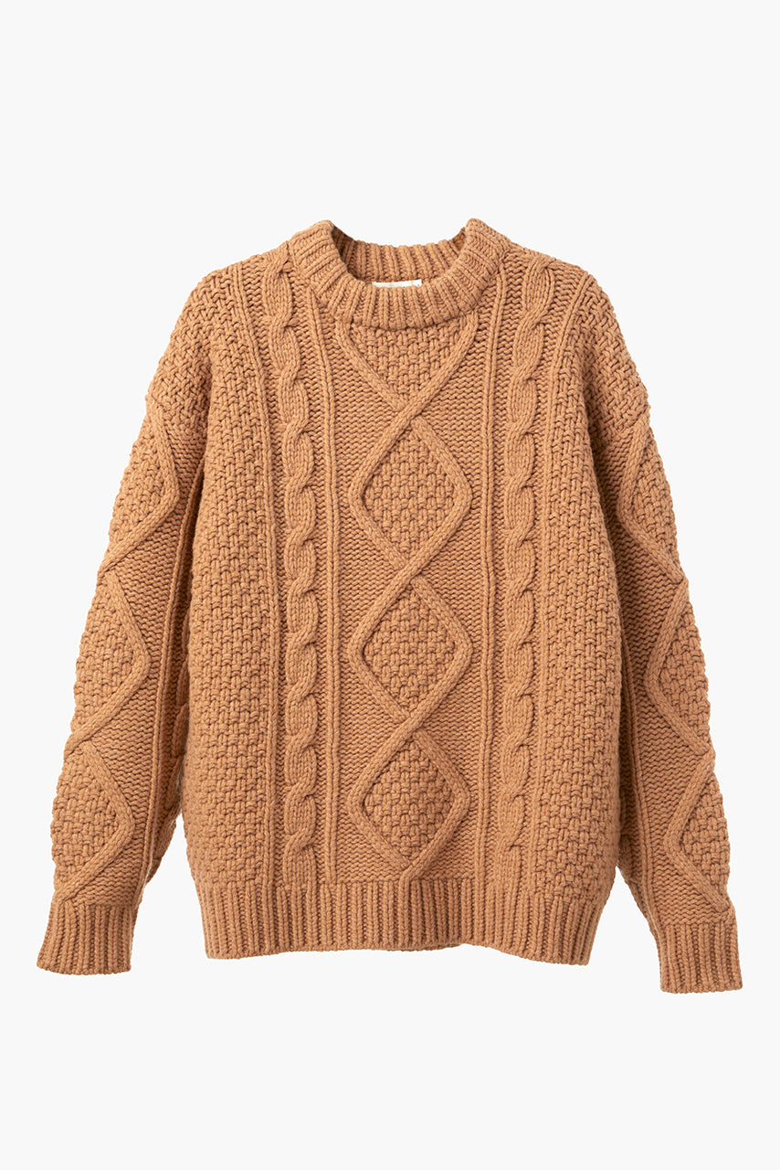 Unisex Cable Knit Sweater