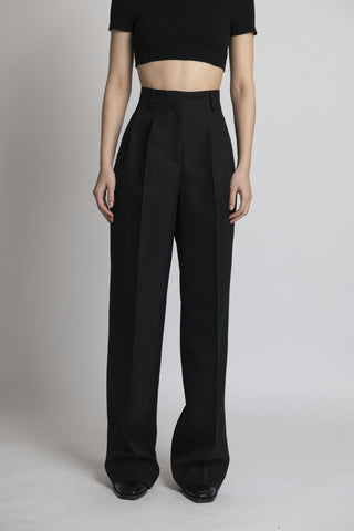 Wide Trouser Black